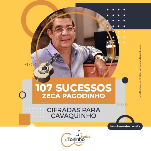 Apostila Cavaquinho - 107 Sucessos do Zeca Pagodinho Apostila Cavaquinho - 107 Sucessos do Zeca Pagodinho