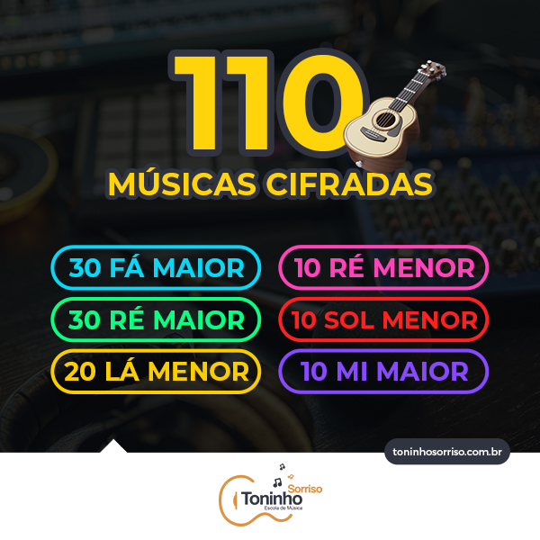 Apostila Cavaquinho - 110 Músicas em Vários Tons Apostila Cavaquinho - 110 Músicas em Vários Tons