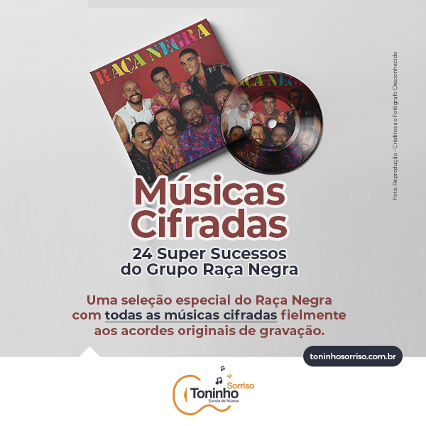 Apostila Cavaquinho - Grandes Sucessos Raça Negra Apostila Cavaquinho - Grandes Sucessos Raça Negra