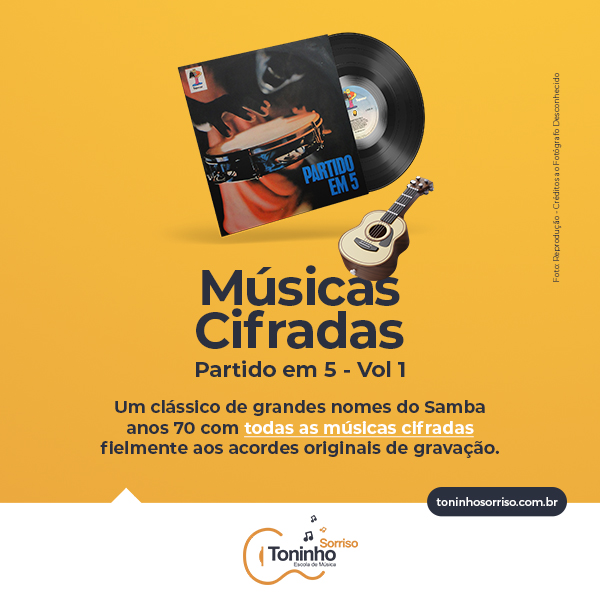 Apostila Cavaquinho - Partido em 5 - Volume I Apostila Cavaquinho - Partido em 5 - Volume I